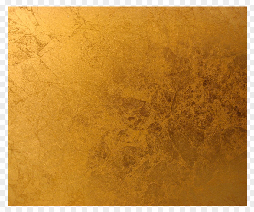 Gold Foil Paper Yellow Material PNG