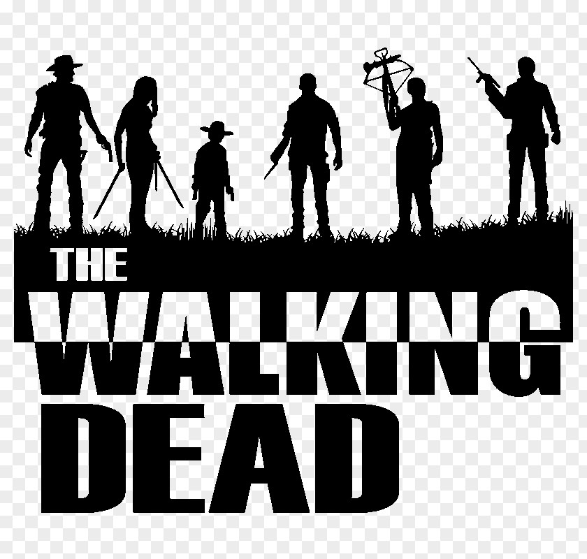 The Walking Dead Daryl Dixon Negan Andrea Silhouette PNG