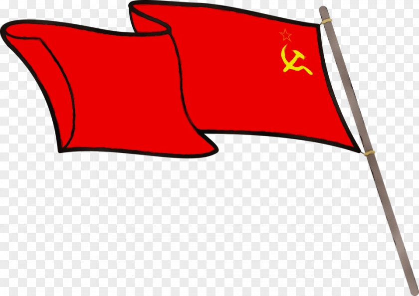 Carmine Flag Red PNG