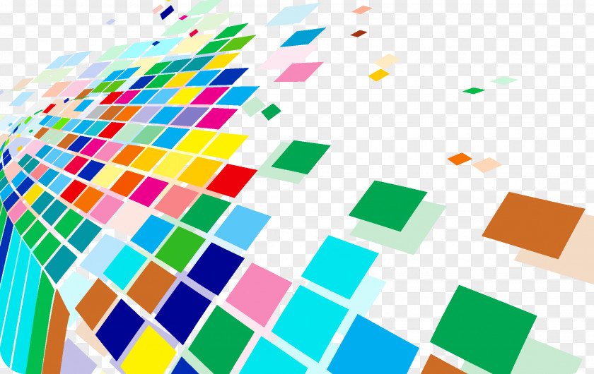 Colorful Squares Download Euclidean Vector PNG