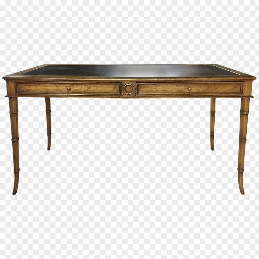 Front Office Table Rectangle Wood Stain PNG