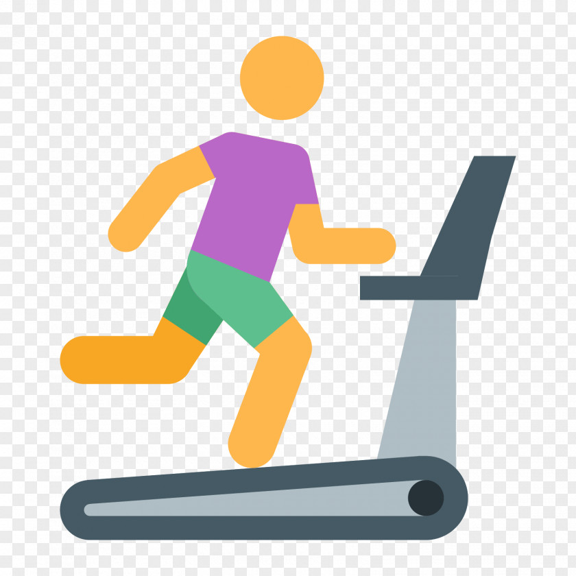 Hard Work Treadmill Icon Health & Fitness Exercise Physical PNG