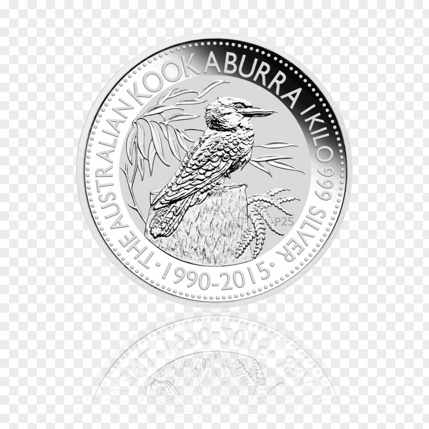 Silver Coins Perth Mint Laughing Kookaburra Australian Bullion Coin PNG