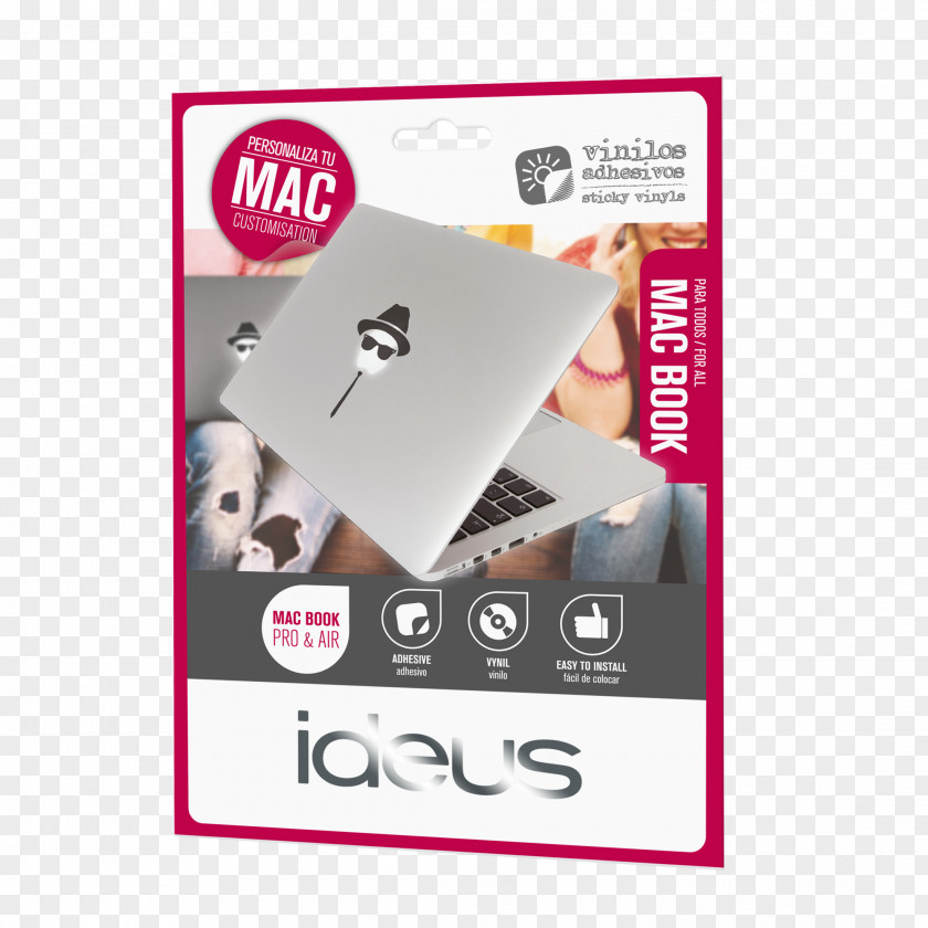 Technology Ideus VIBAIR13BLUES ? Sticker Décoratif Pour Macbook Brand Multimedia Product PNG