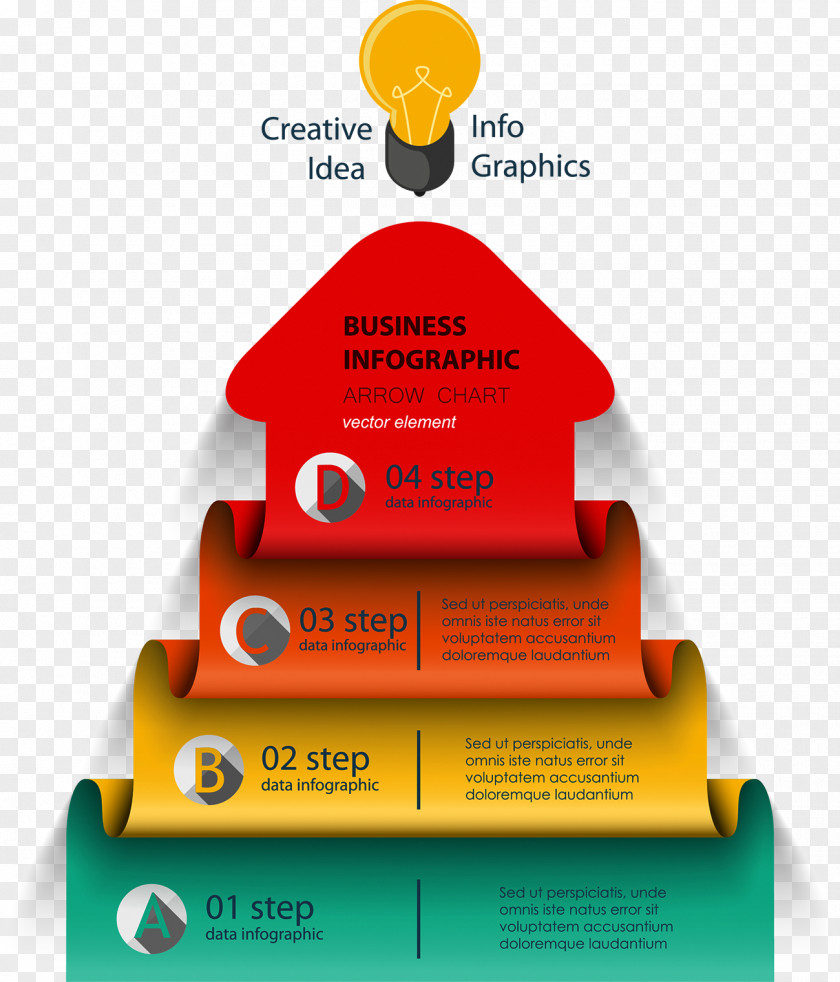 Business Information Schematic Diagram Infographic Chart Arrow PNG