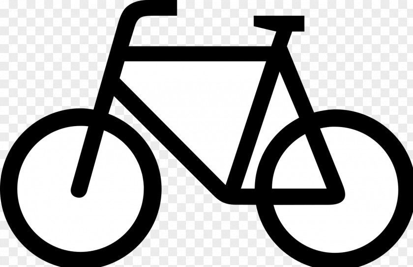 Cycle Bicycle Cycling Bike Lane Symbol Road PNG