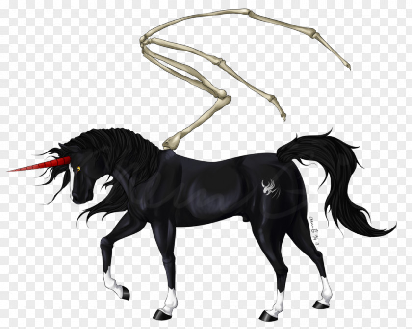 Devil Unicorn Legendary Creature Mane PNG