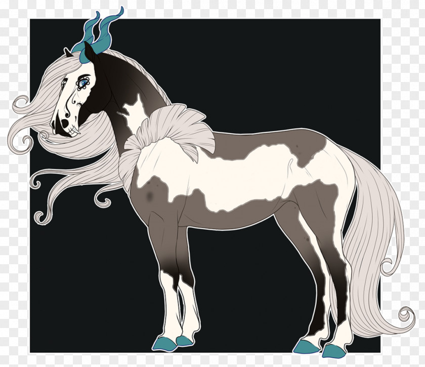Mustang Stallion Unicorn PNG