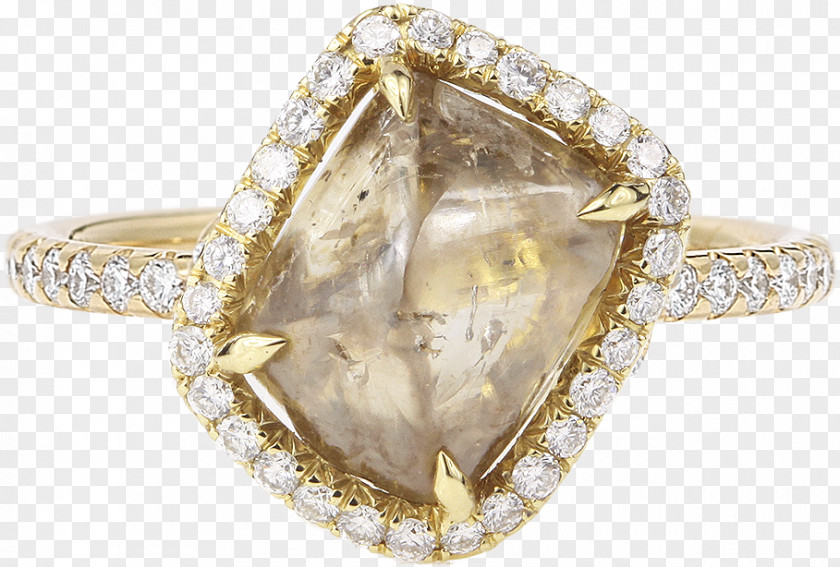Raw Diamond Rings Jewelry Ring Silver Body Jewellery Platinum PNG