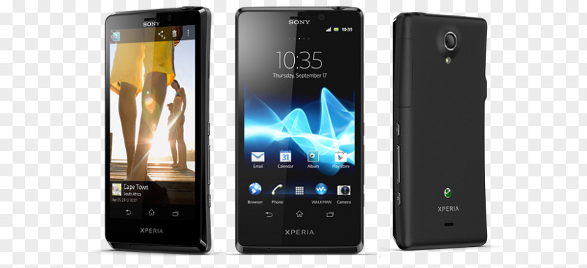 Smartphone Sony Xperia TX P M4 Aqua M5 PNG