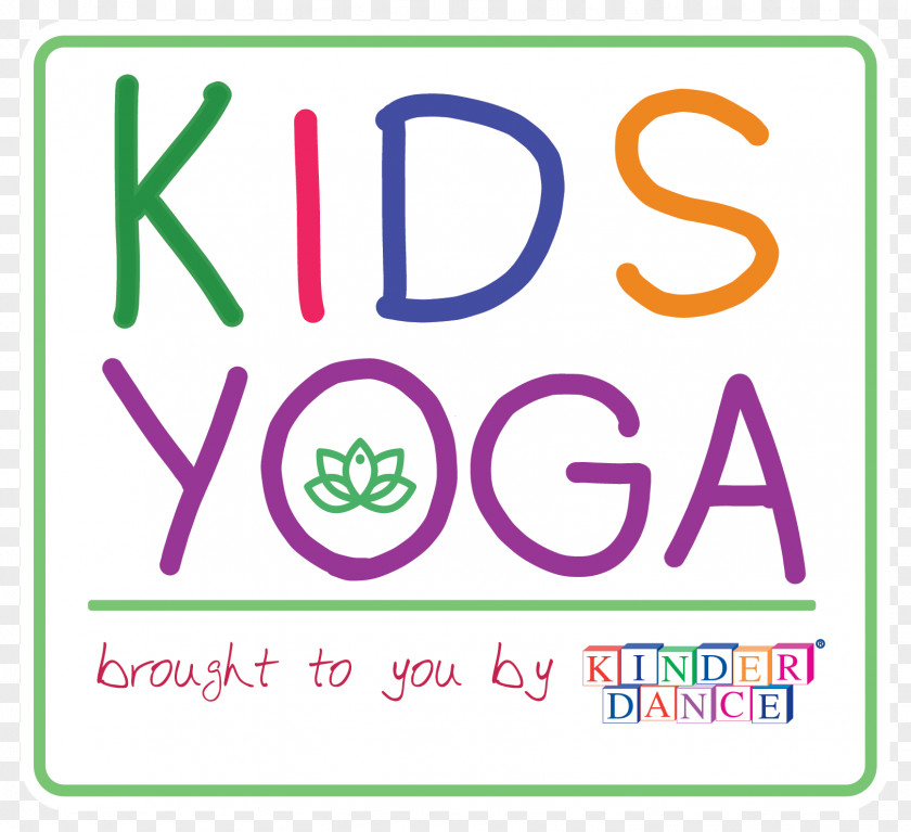 Yoga Kid Logo Brand Number Line PNG