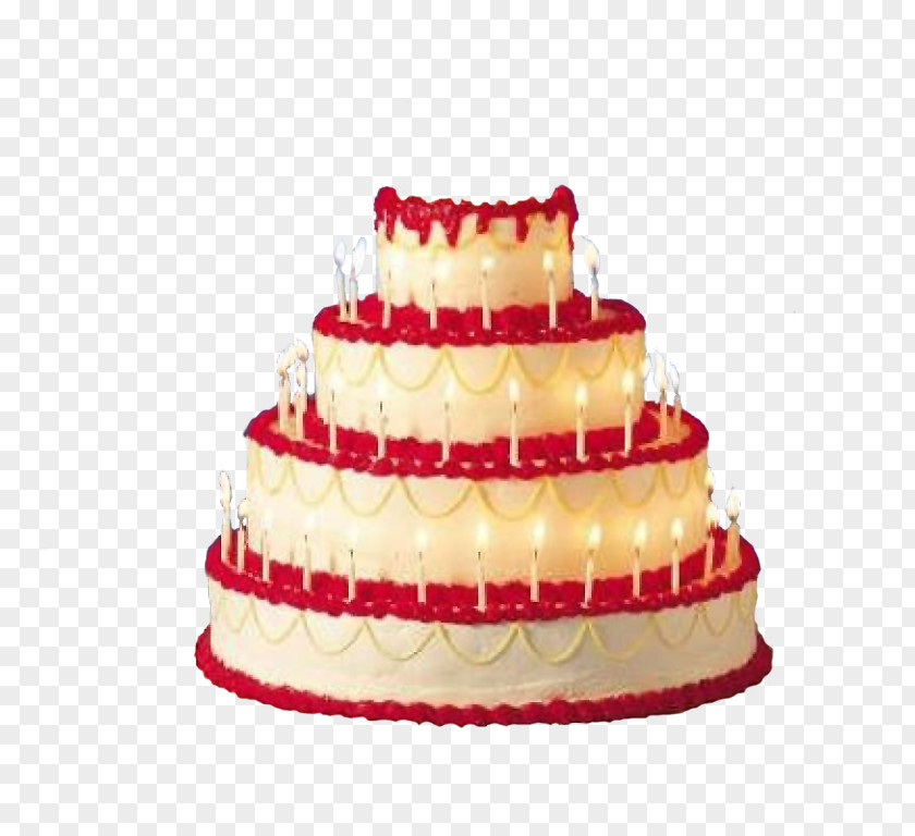 Birthday Cake Wish Card PNG