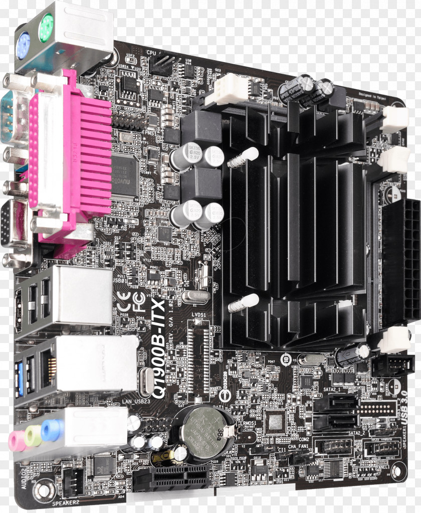 Computer Mini-ITX ASRock Q1900B-ITX Motherboard DDR3 SDRAM PNG
