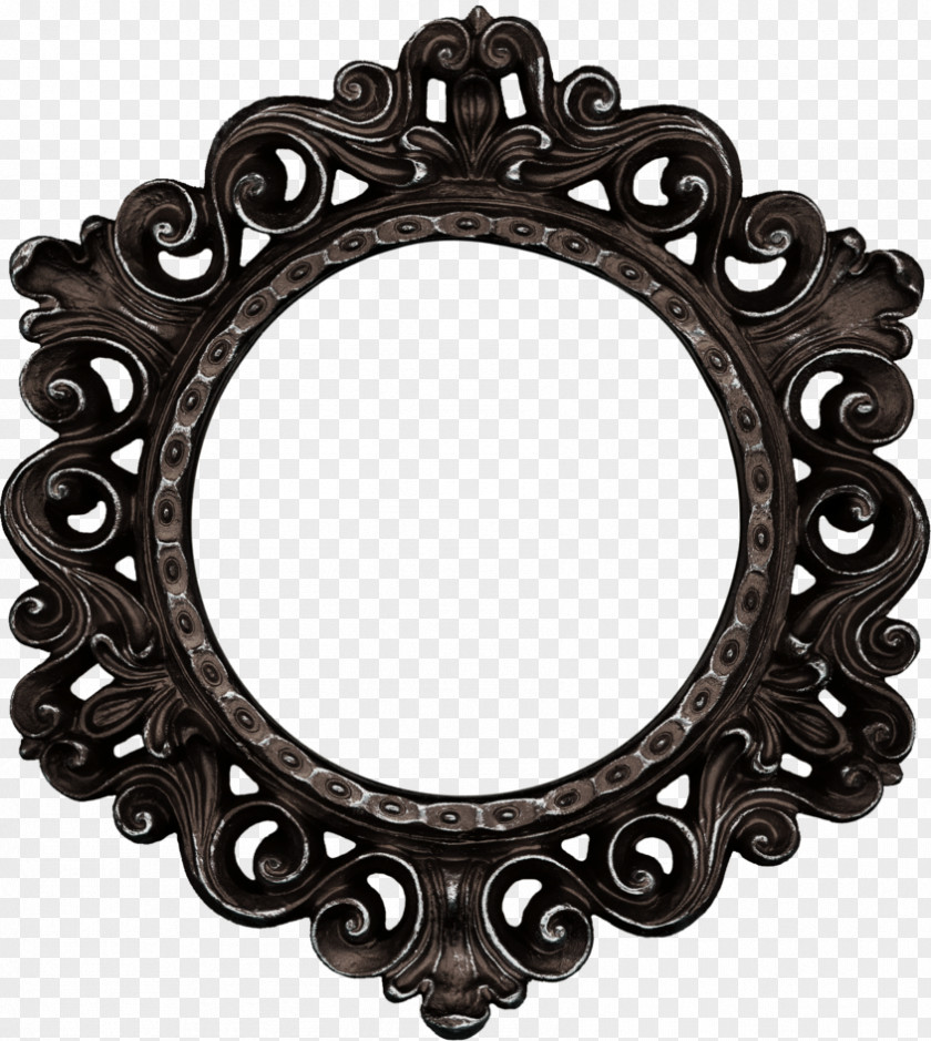 Gray Frame Picture Frames Mirror Clip Art PNG