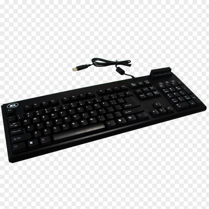 Keyboard Computer Contactless Smart Card Reader PC/SC PNG