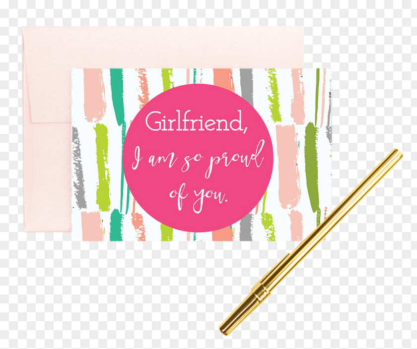 Pink Greeting Cards Rectangle M Font PNG