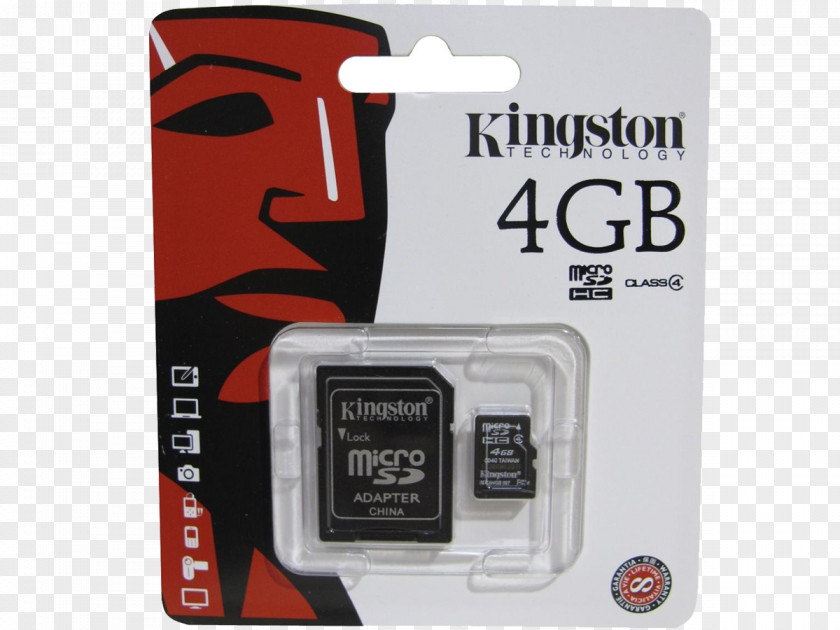 Sd Card Kingston Technology Flash Memory Cards Computer Data Storage Secure Digital MicroSD PNG