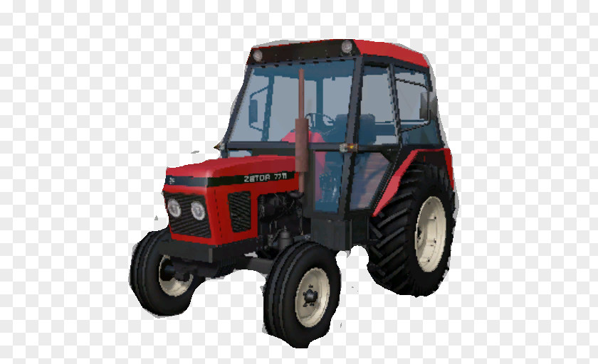 Tractor Farming Simulator 17 Zetor 7711/7745 Engine PNG