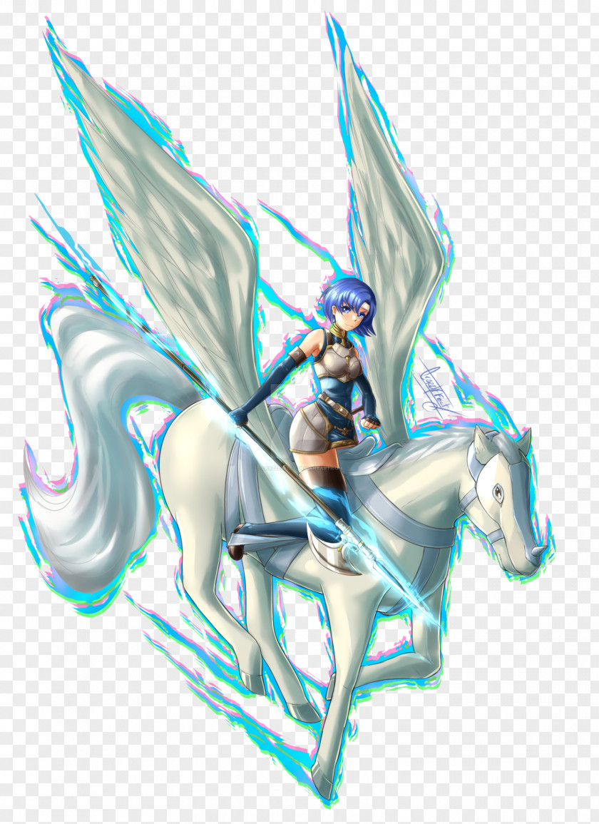Fire Emblem Echoes: Shadows Of Valentia Catria Horse Video Game Fan Art PNG