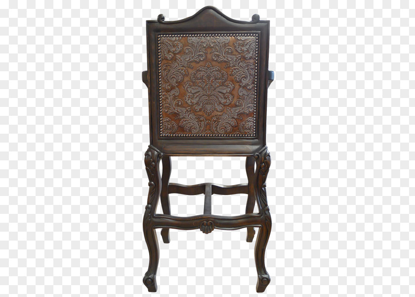 Genuine Leather Stools Chair Table Antique PNG
