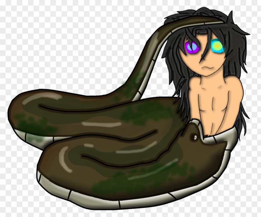 Phantom Snake Reptile Cartoon Black Hair PNG