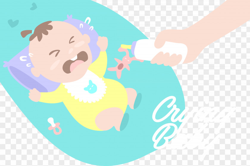 Young Child Hungry Baby Crying Diaper Infant PNG