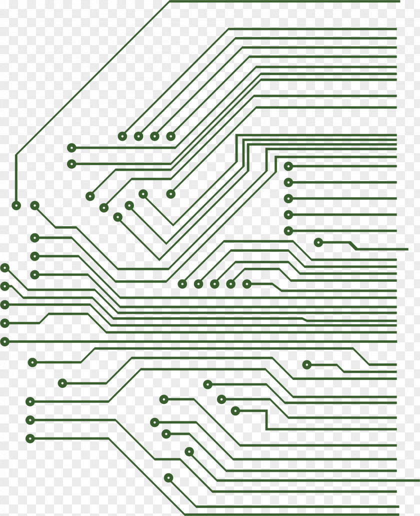 Circuit Board Original Drawing Printed Electronic Electrical Network Diagram PNG