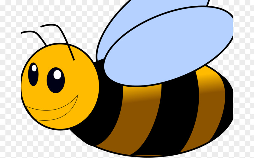 Cute Bee Honey Bumblebee Clip Art PNG