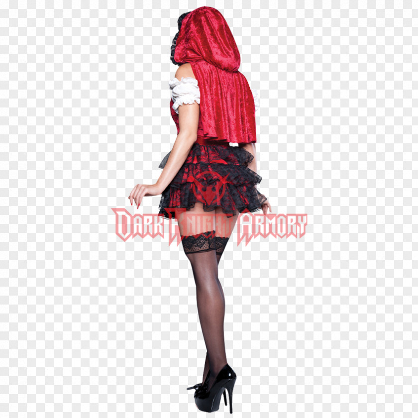 Dress Little Red Riding Hood Costume Clothing Disguise PNG