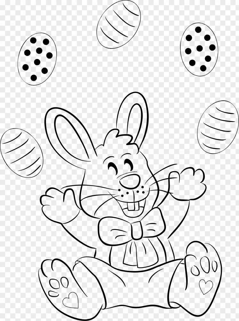 Easter Bunny Drawing Line Art Clip PNG