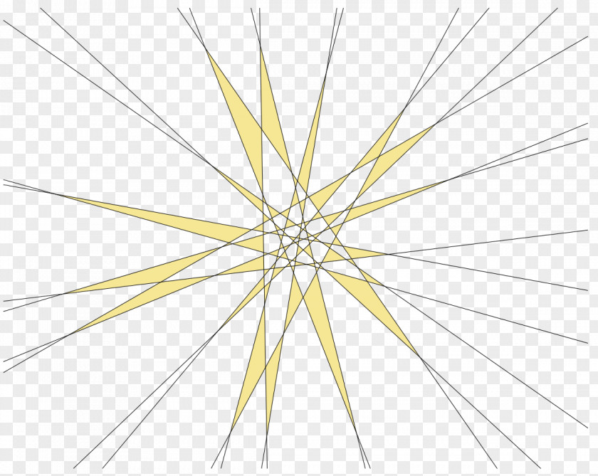 Geometrical Penrose Circle Point Angle Line Art PNG