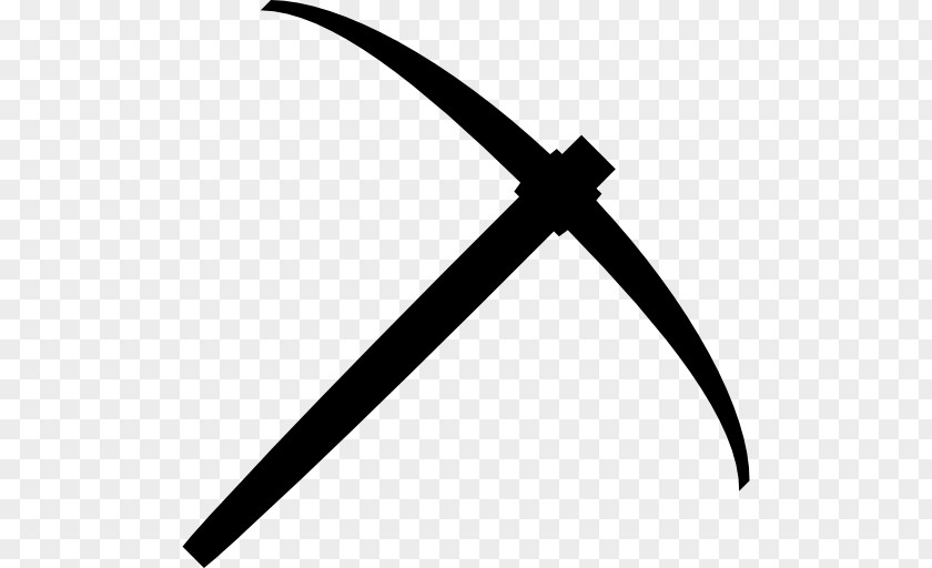 Tools Black Pickaxe Tool Clip Art PNG