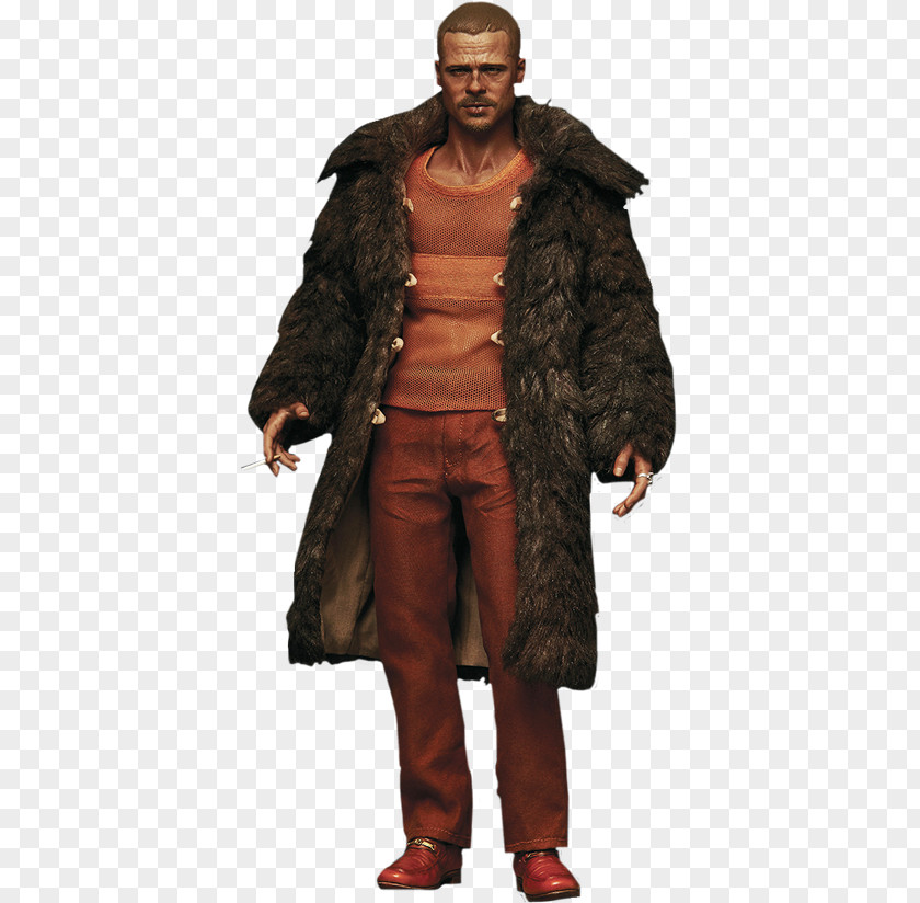 Tyler Durden Brad Pitt Fight Club Fur Clothing Action & Toy Figures PNG