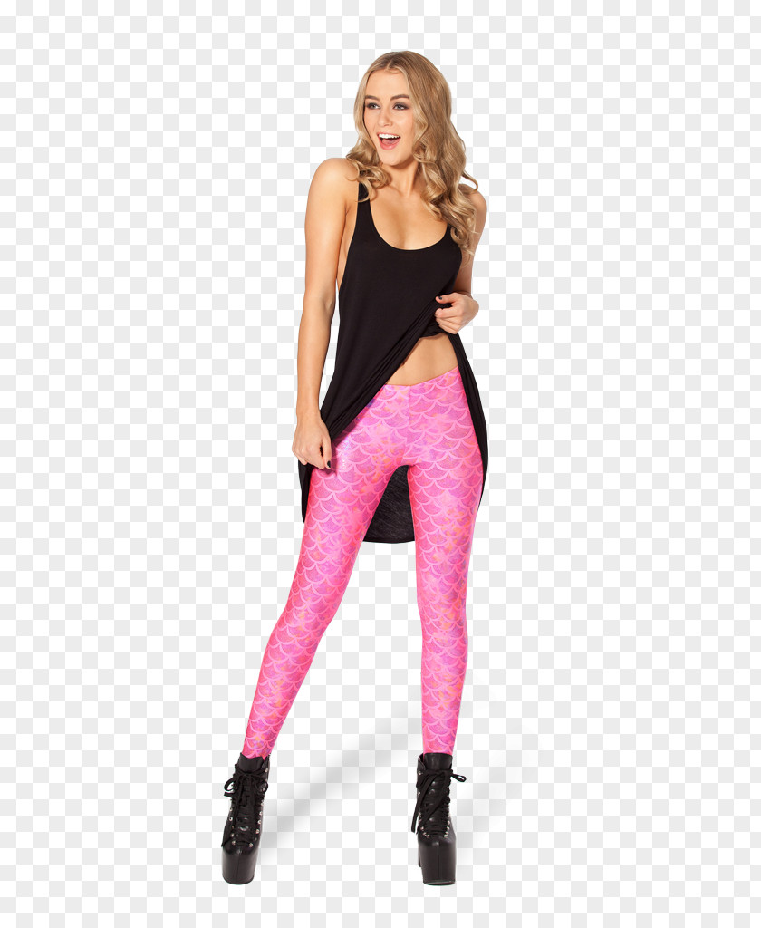 Black Barbie Leggings Pants Wetlook Blue Pink PNG