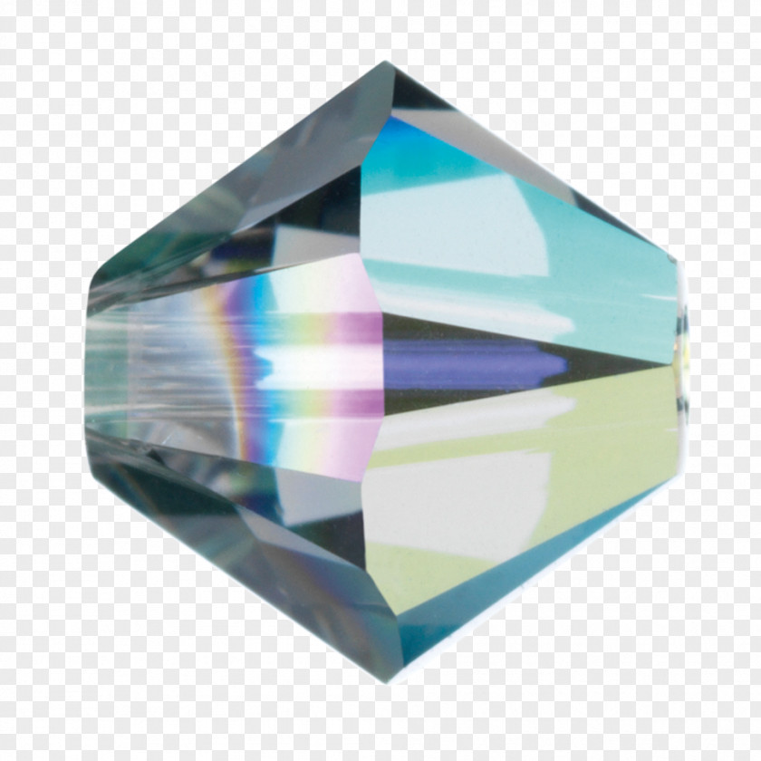 Black Beads Diamond Swarovski AG Bead Bicone Crystal PNG