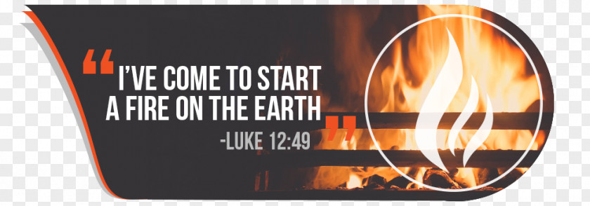 Quote Box Fireplace Flame Brand Font PNG