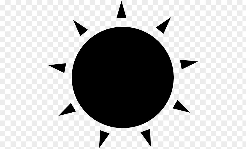 SUN RAY Sunlight Black Sun PNG