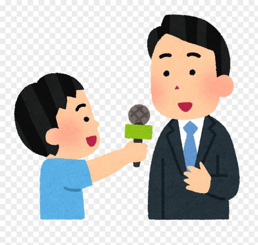 Interview Child Research Reporter Illustration PNG