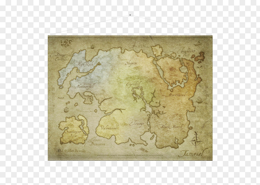 Map The Elder Scrolls Online: Tamriel Unlimited V: Skyrim II: Daggerfall III: Morrowind PNG