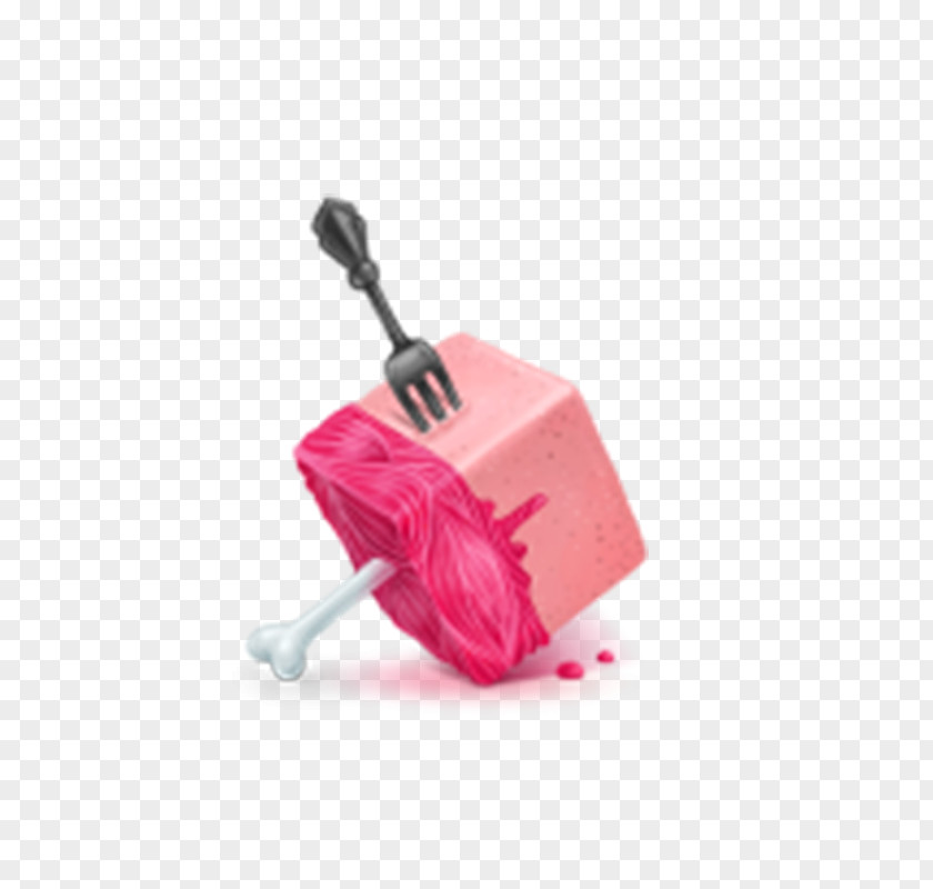 Red Cube Creative Ice Cream Chocolate Cake ICO Icon PNG