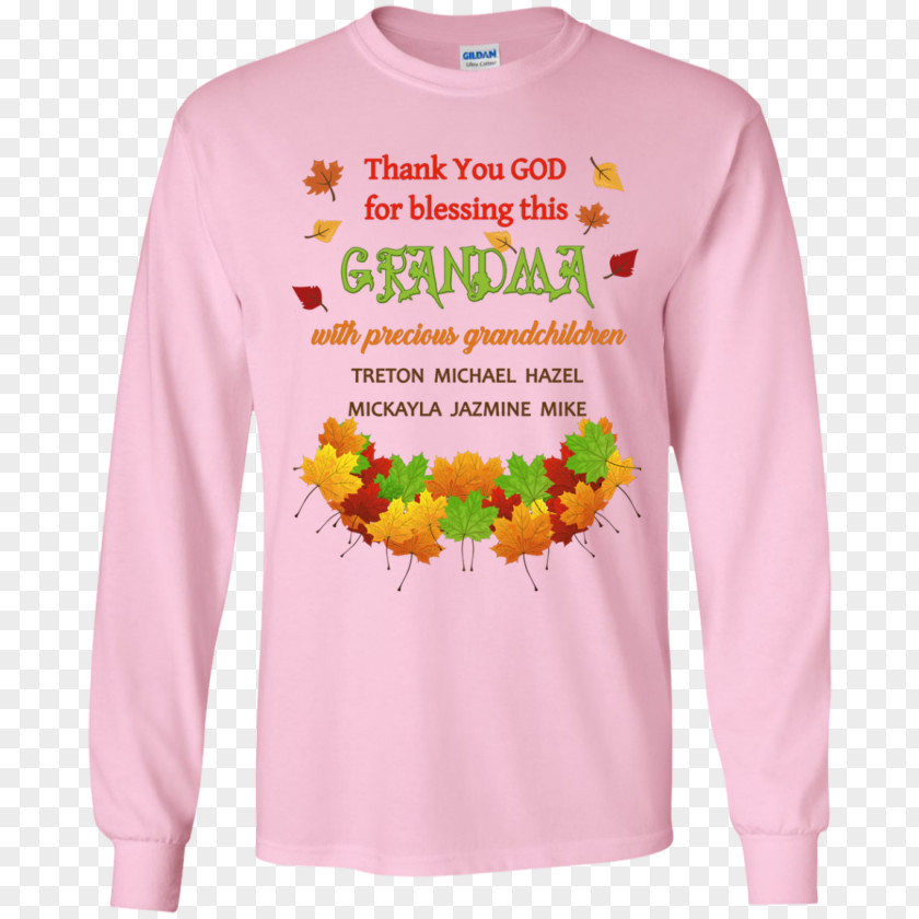 Thank God Long-sleeved T-shirt Hoodie Sweater PNG