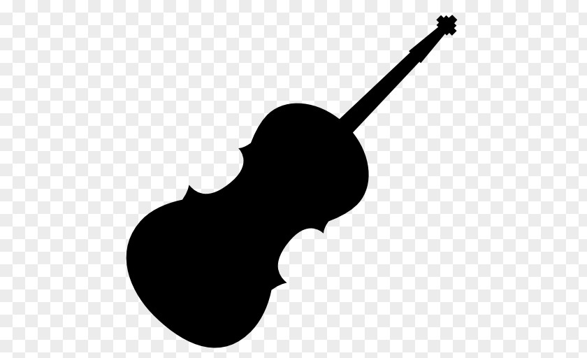 Violin Silhouette Drawing String PNG