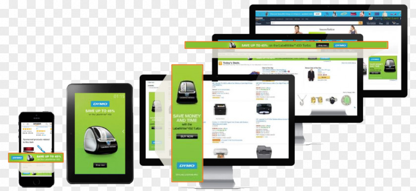 Web Banner Sale Smartphone Communication Display Advertising Organization PNG