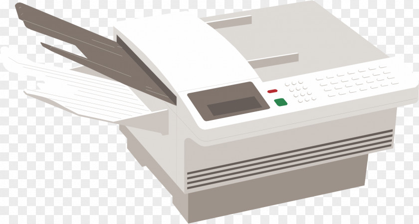 White Printer Paper Animation PNG