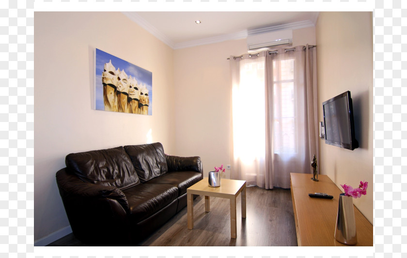 Barcelona City Living Room Apartment Interior Design Services Property PNG