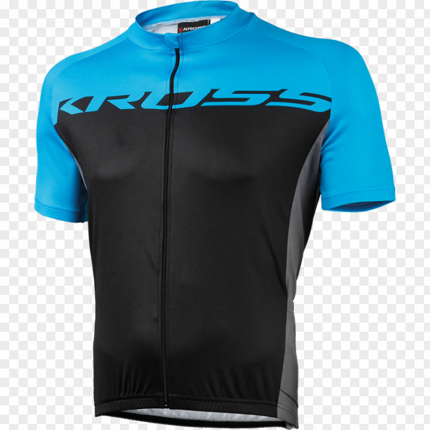 Cycling Jersey T-shirt Kross SA Bicycle Blouse PNG