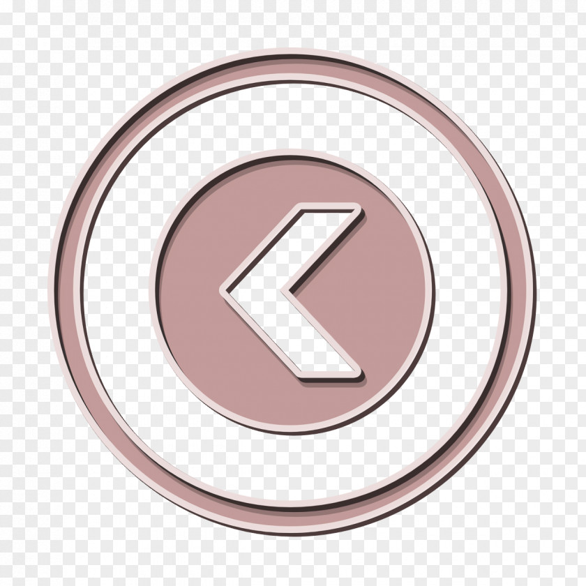 Metal Symbol Arrow Icon PNG