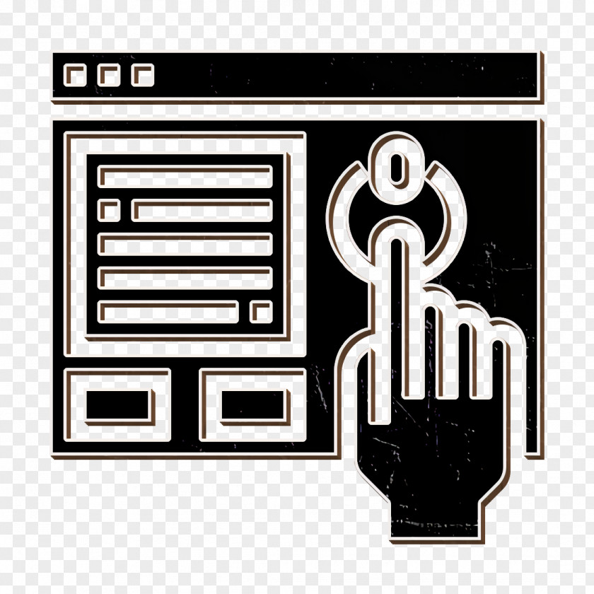 Financial Technology Icon Interface Login PNG