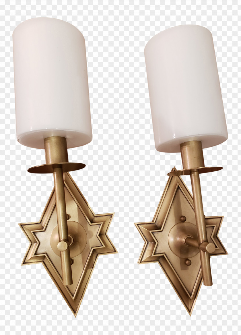 Metal Lampshade Sconce Design PNG