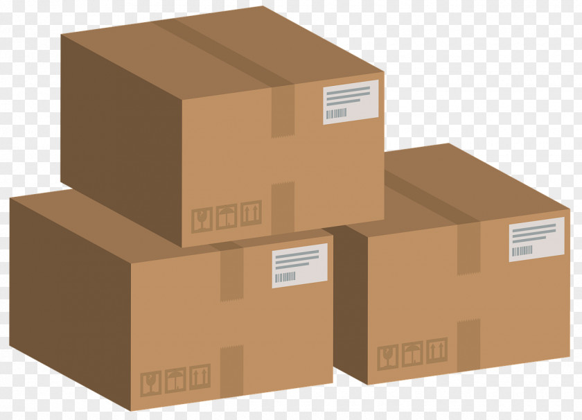 Office Supplies Paper Product Box Carton Package Delivery Shipping Cardboard PNG